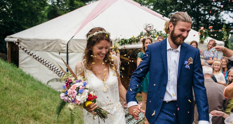 Brand new husband and wife
