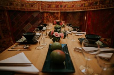 8ft banqueting table asian